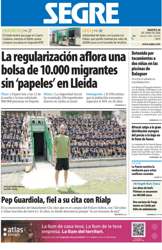 Diari Segre — 30/06