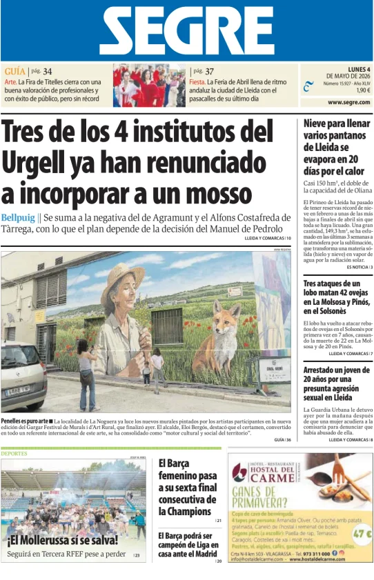 Diari Segre — 04/05
