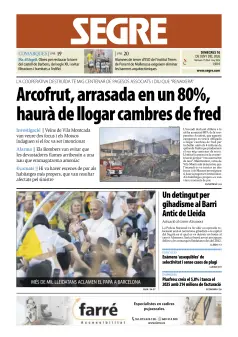 Portada de Diari Segre (Català), 10 de junio de 2026