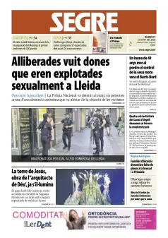 Portada de Diari Segre (Català), 11 de junio de 2026