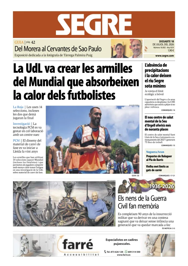 Diari Segre (Català) — 18/07