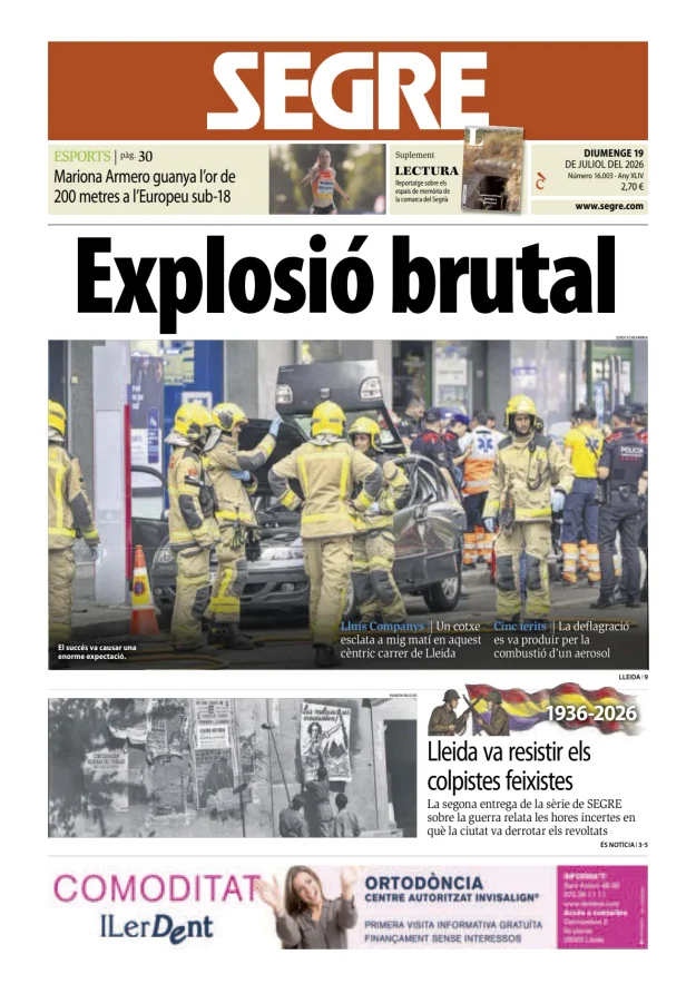 Diari Segre (Català) — 19/07