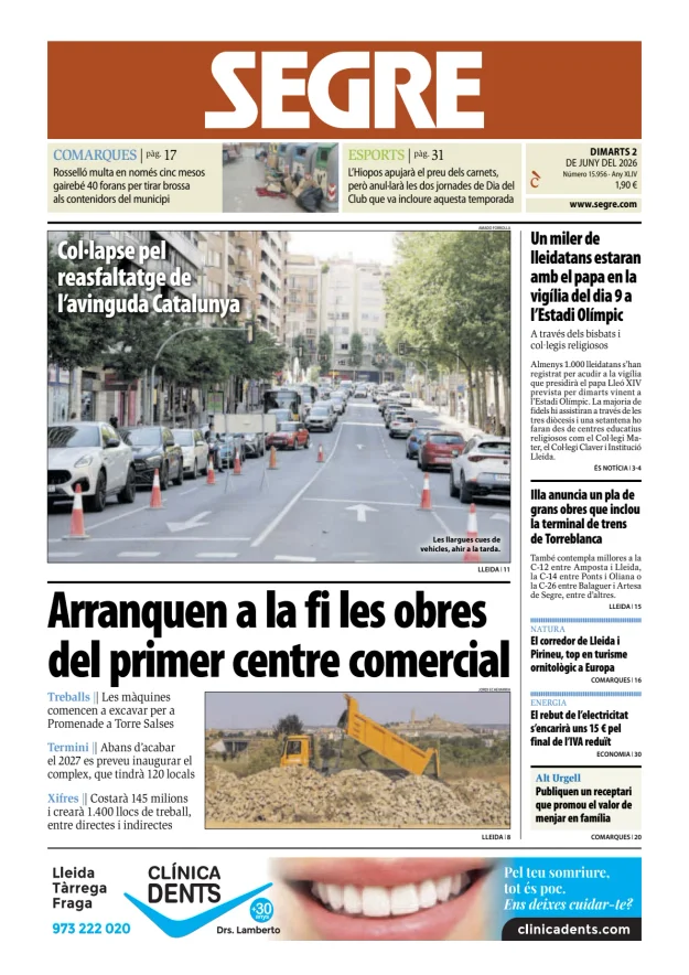 Diari Segre (Català) — 02/06