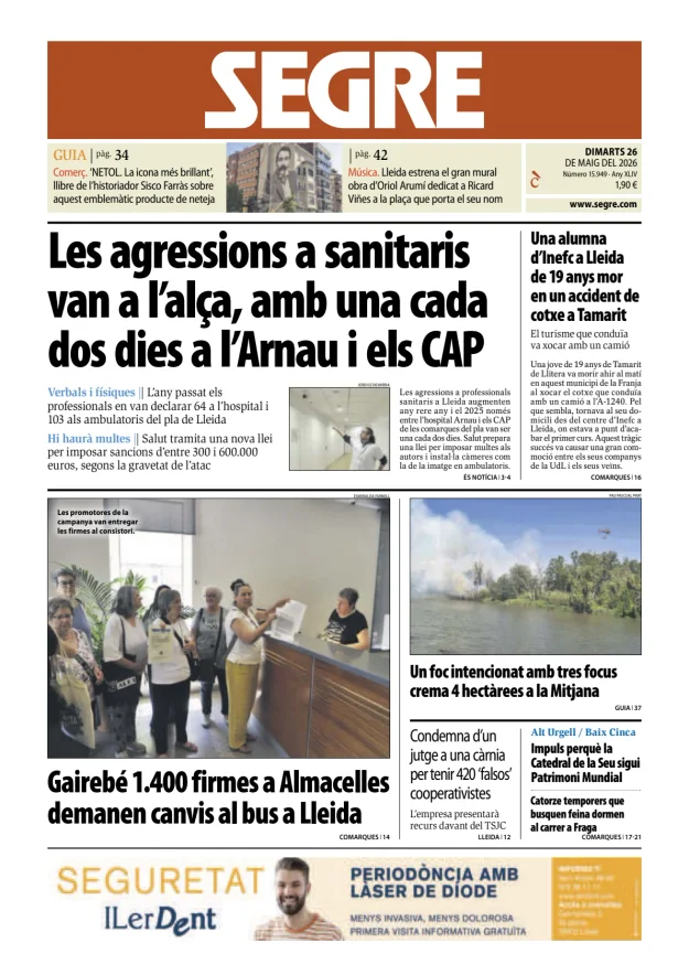 Diari Segre (Català) — 26/05