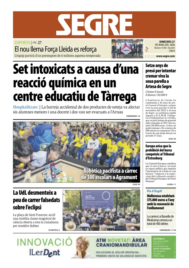 Diari Segre (Català) — 27/05