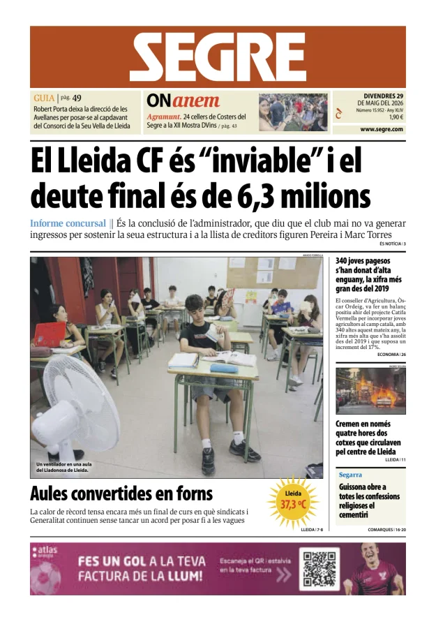Diari Segre (Català) — 29/05