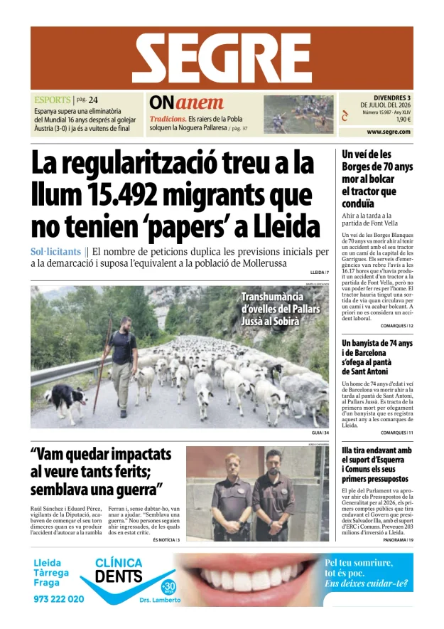 Diari Segre (Català) — 03/07