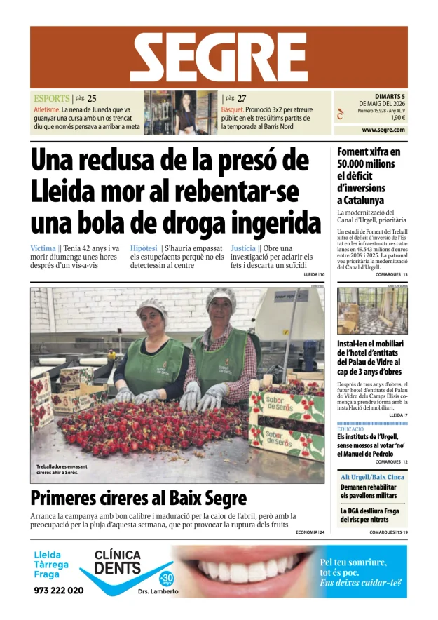Diari Segre (Català) — 05/05