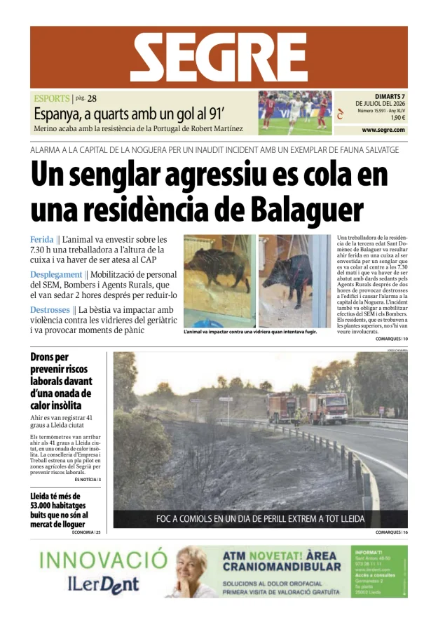 Diari Segre (Català) — 07/07