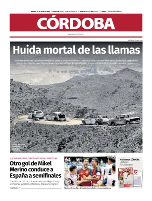 Portada de Diario Córdoba, 11 de julio de 2026
