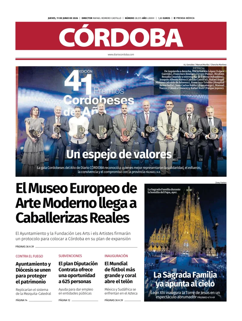 Portada de Diario Córdoba