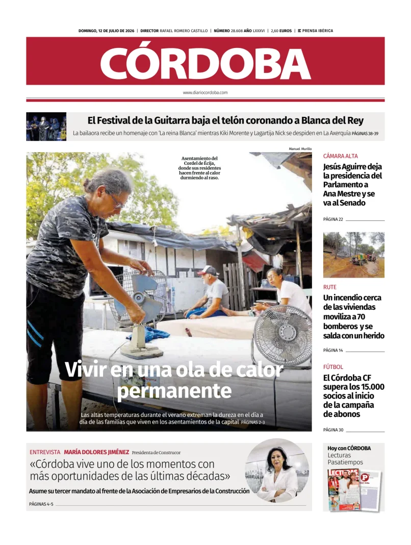 Portada de Diario Córdoba