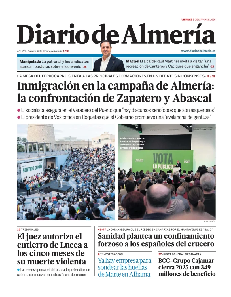 Diario de Almería — 08/05