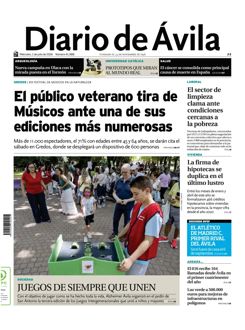 Diario de Ávila — 01/07