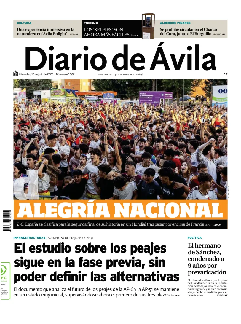 Diario de Ávila — 15/07