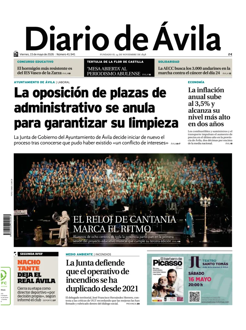 Diario de Ávila — 15/05