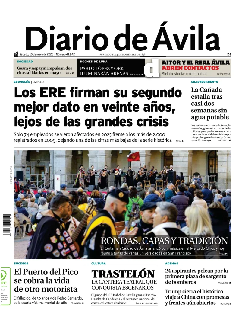Diario de Ávila — 16/05