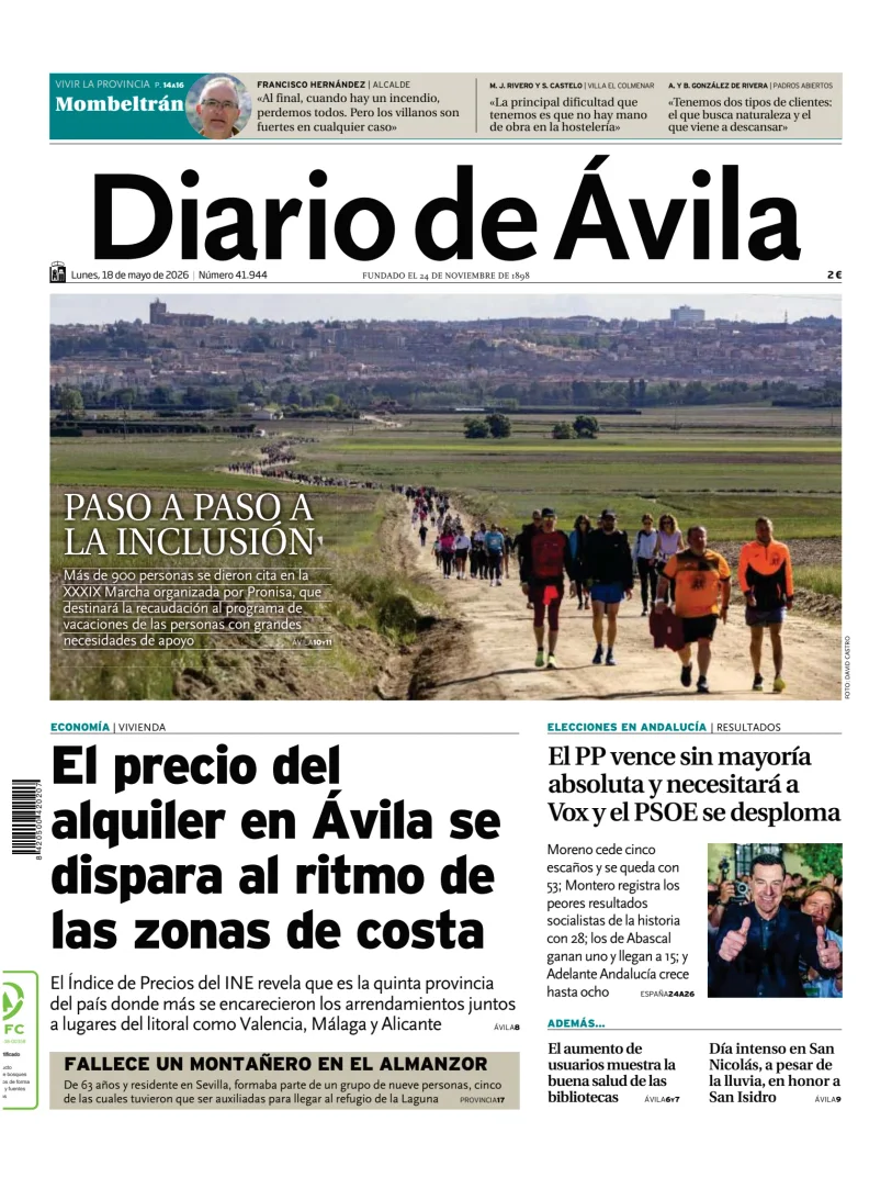 Diario de Ávila — 18/05