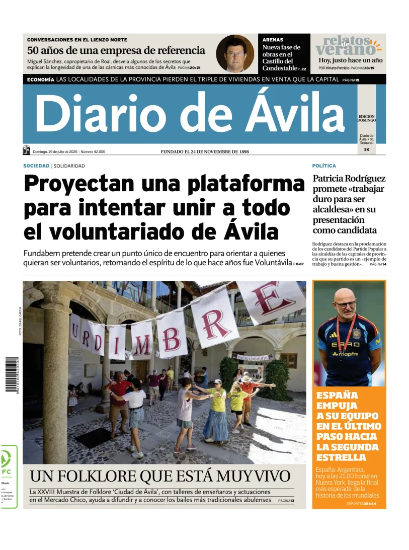 Diario de Ávila — 19/07