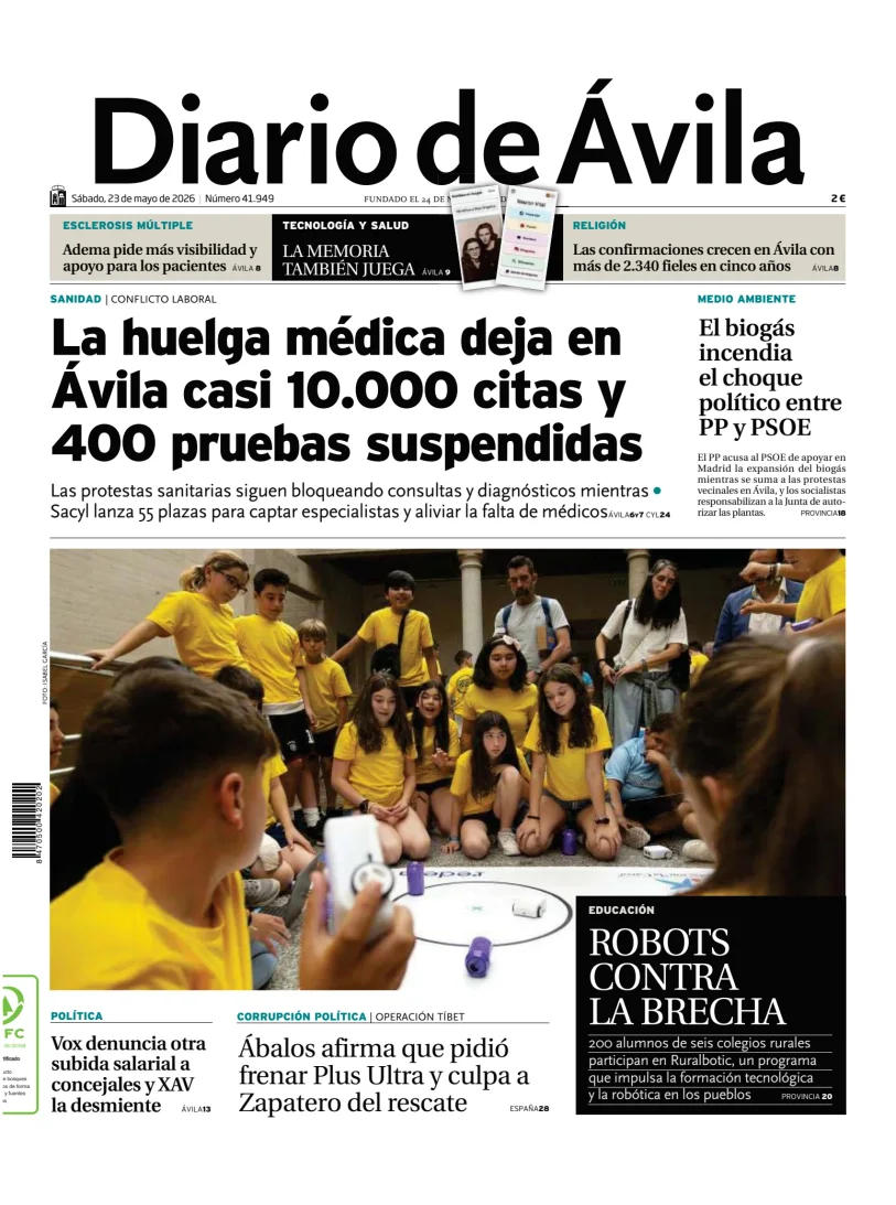 Diario de Ávila — 23/05