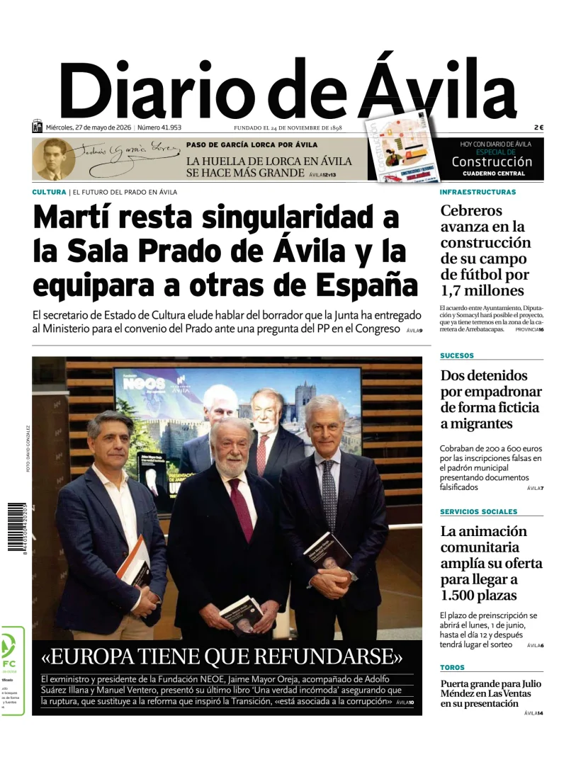 Diario de Ávila — 27/05