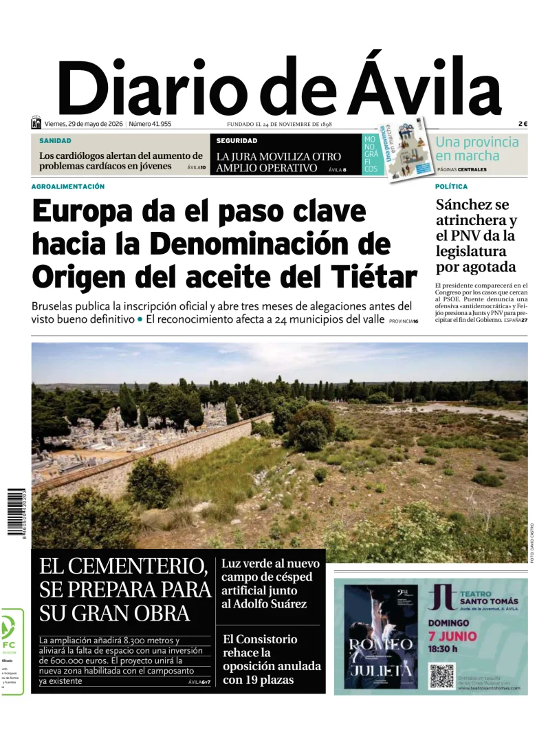 Diario de Ávila — 29/05