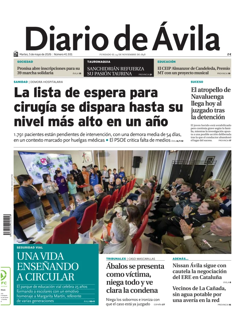 Diario de Ávila — 05/05