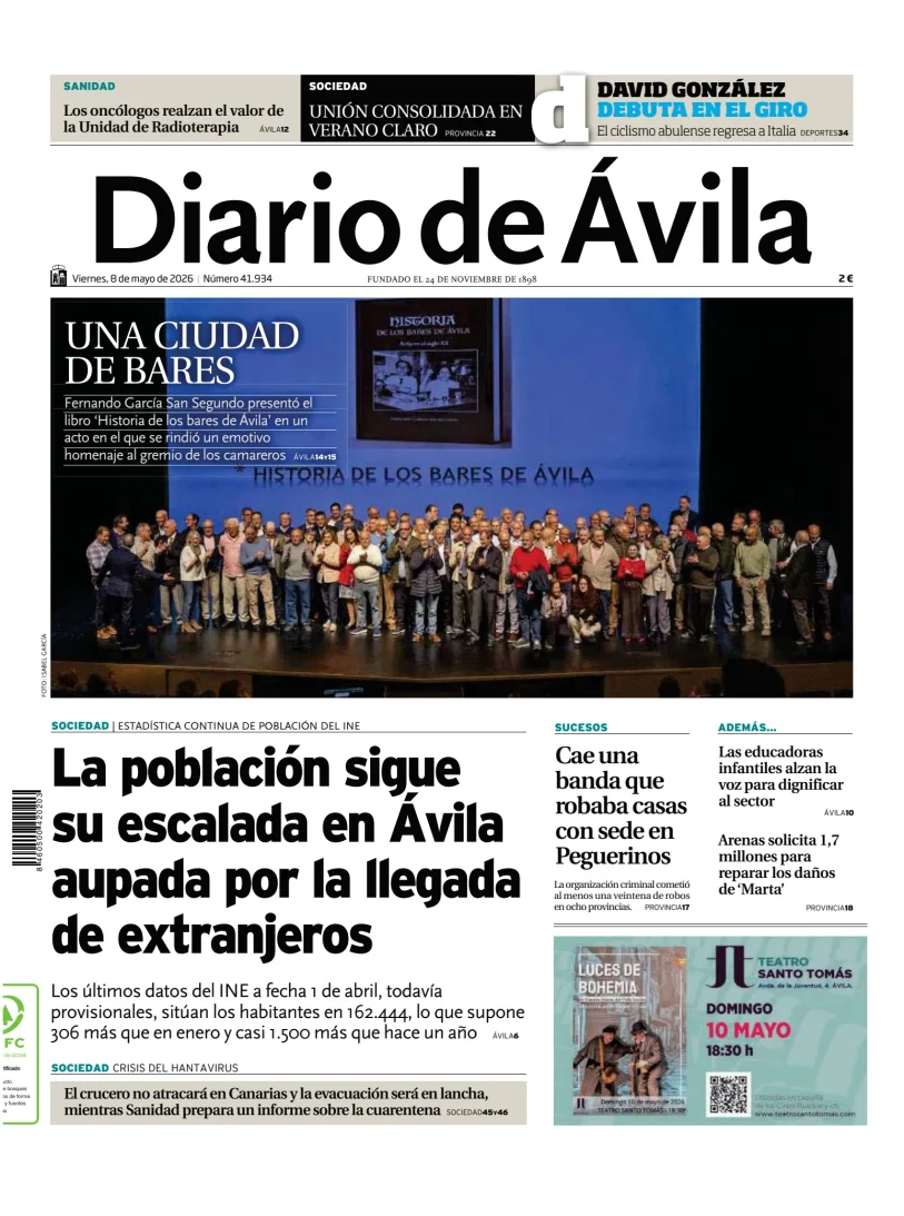 Diario de Ávila — 08/05