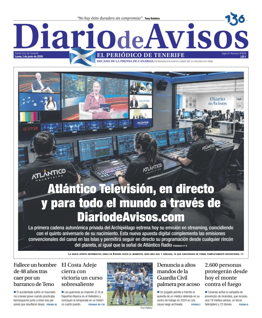 Diario de Avisos — 01/06