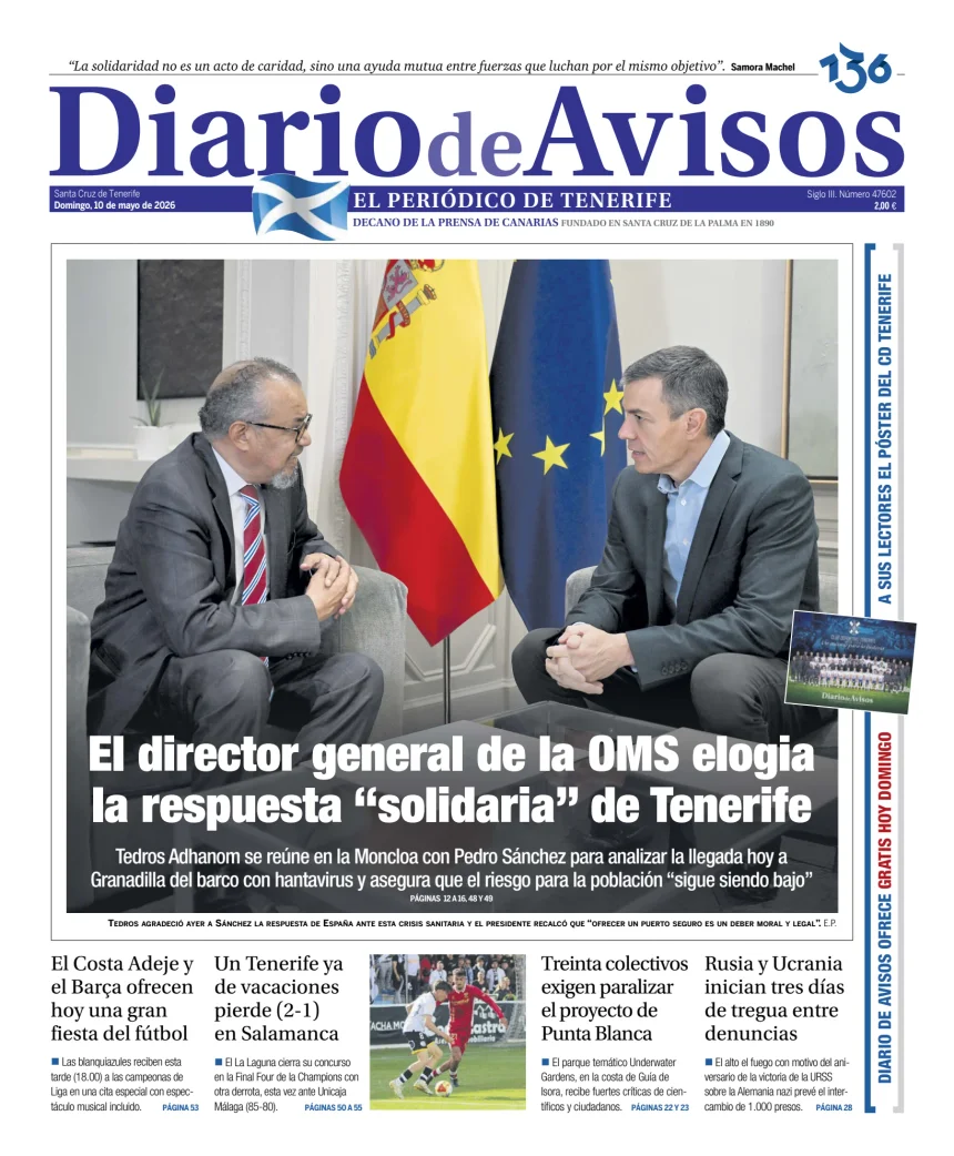 Diario de Avisos — 10/05