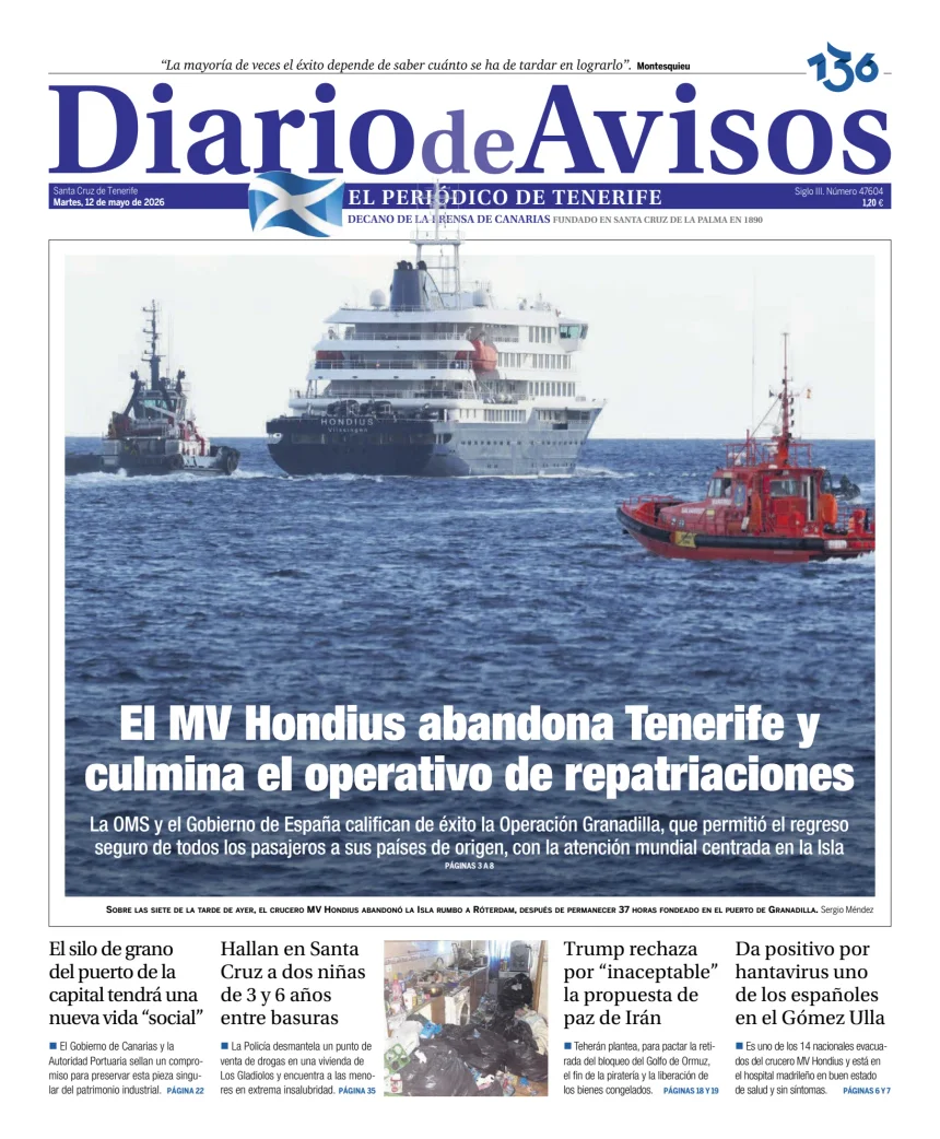 Diario de Avisos — 12/05