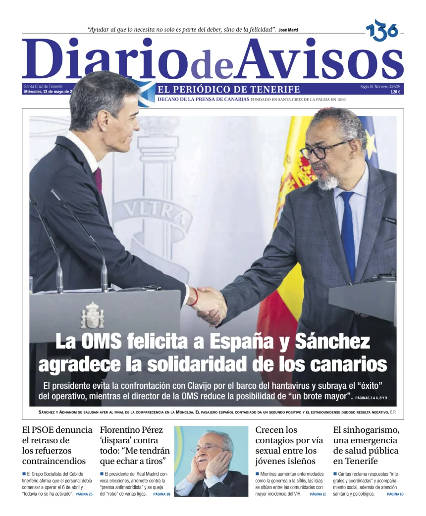 Diario de Avisos — 13/05