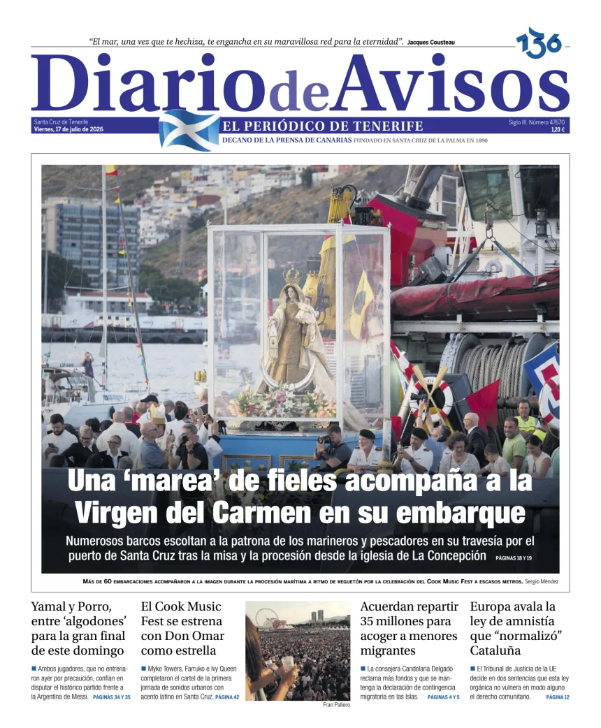 Diario de Avisos — 17/07