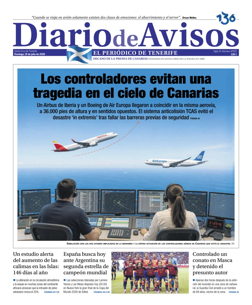 Diario de Avisos — 19/07