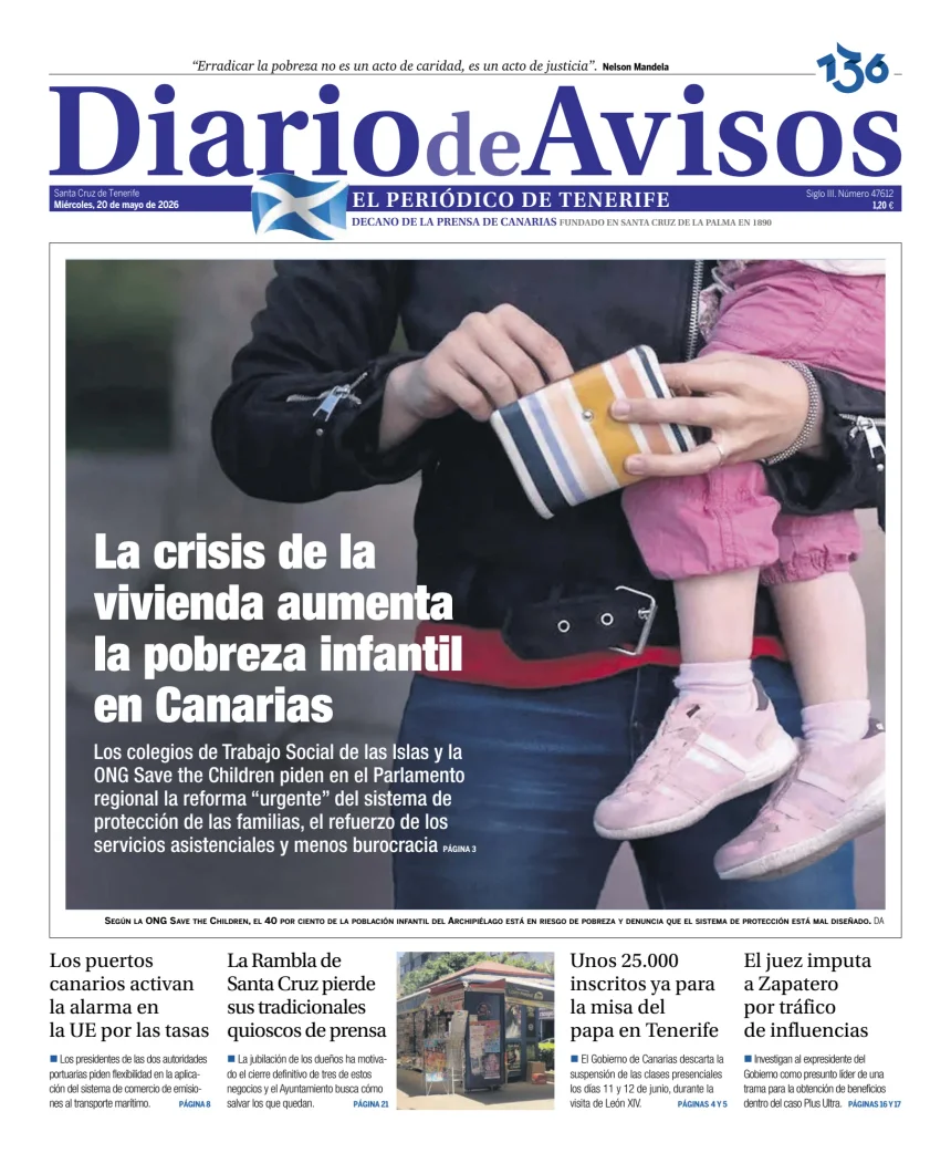 Diario de Avisos — 20/05