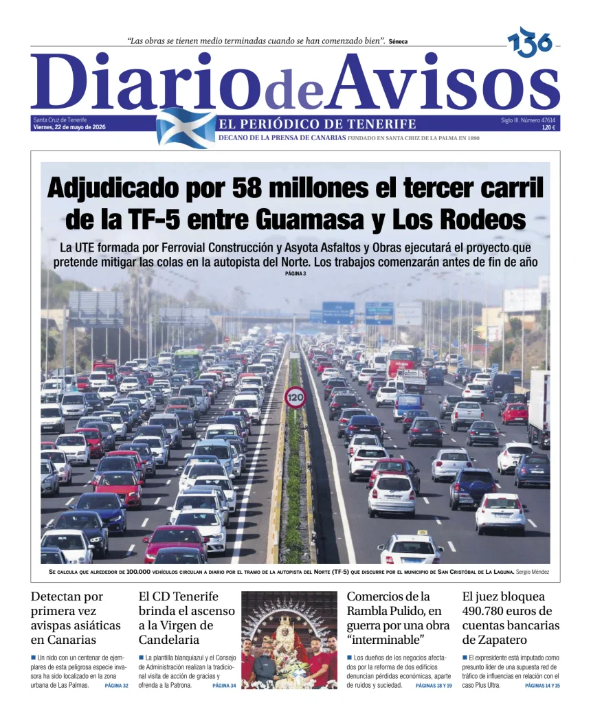 Diario de Avisos — 22/05
