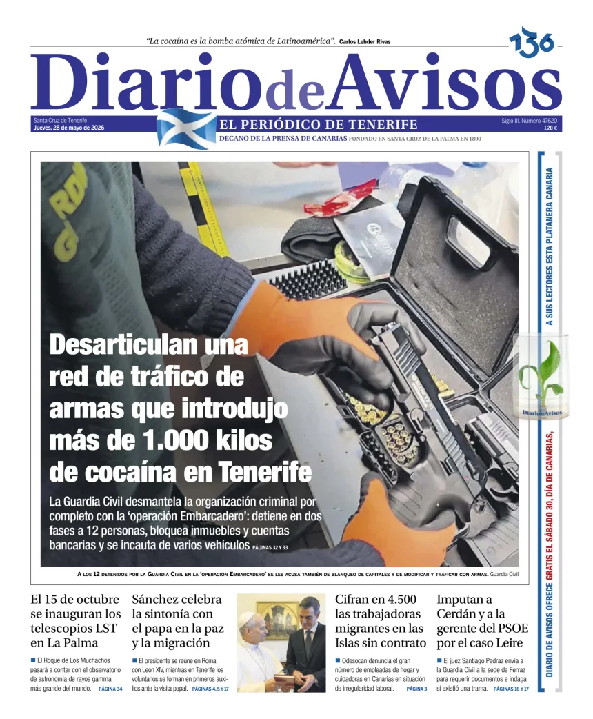 Diario de Avisos — 28/05