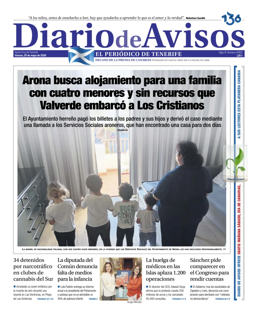 Diario de Avisos — 29/05