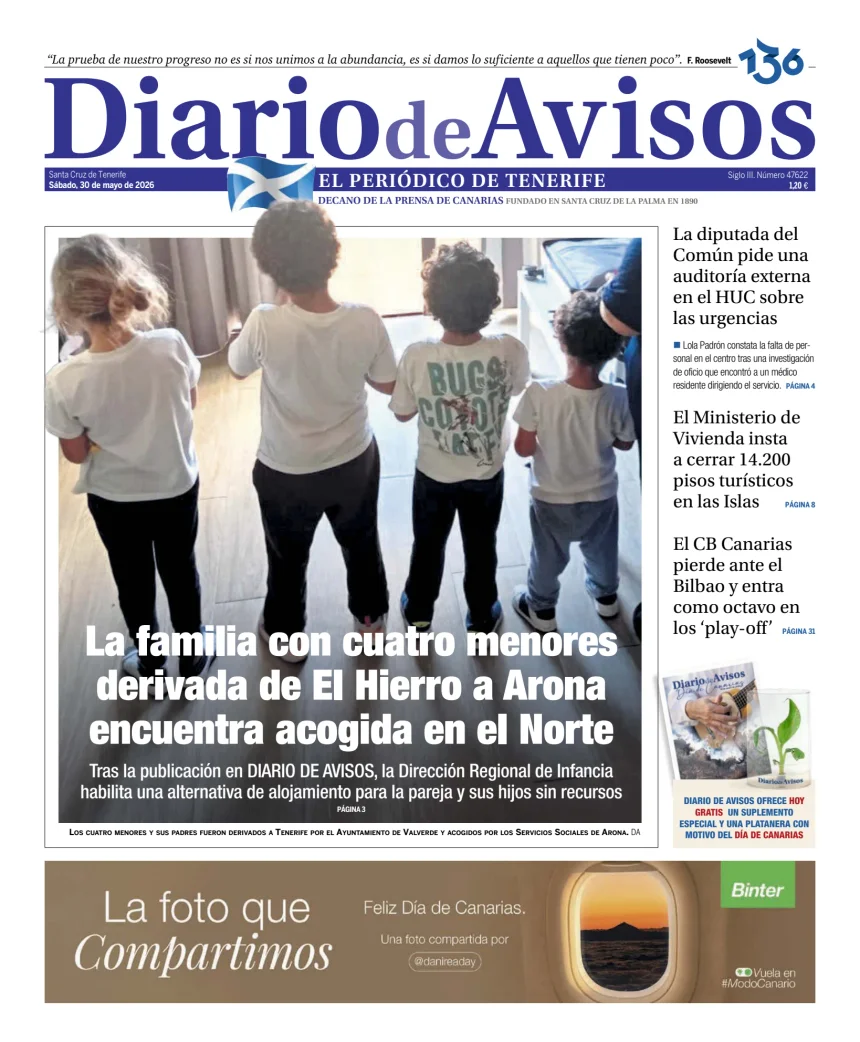 Diario de Avisos — 30/05