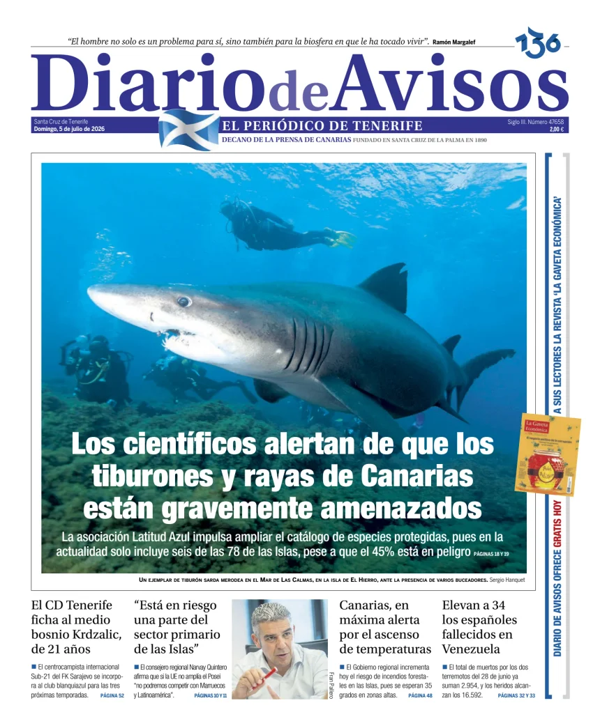 Diario de Avisos — 05/07
