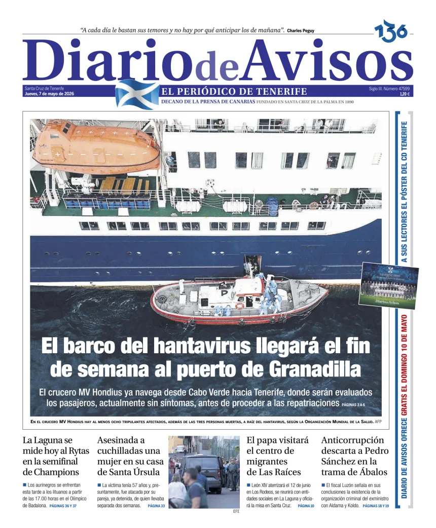 Diario de Avisos — 07/05