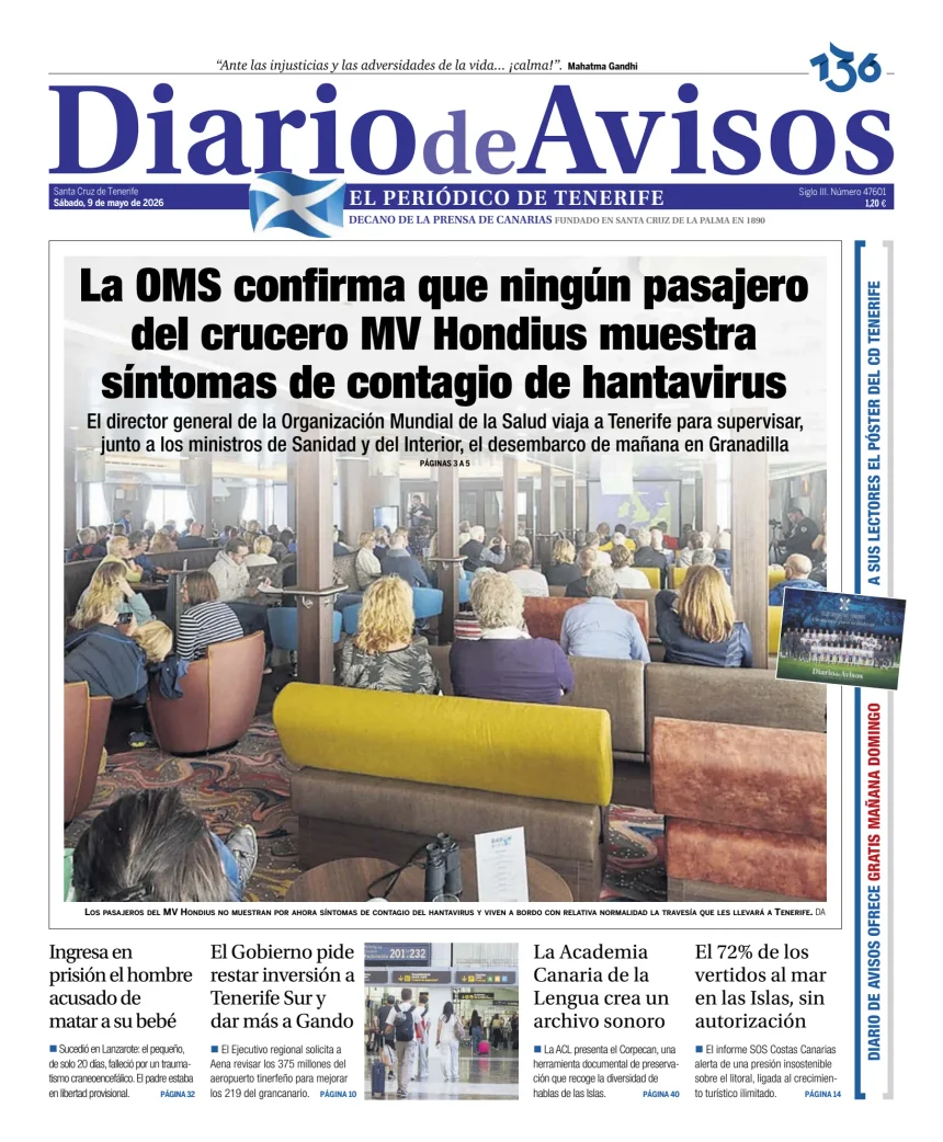 Diario de Avisos — 09/05