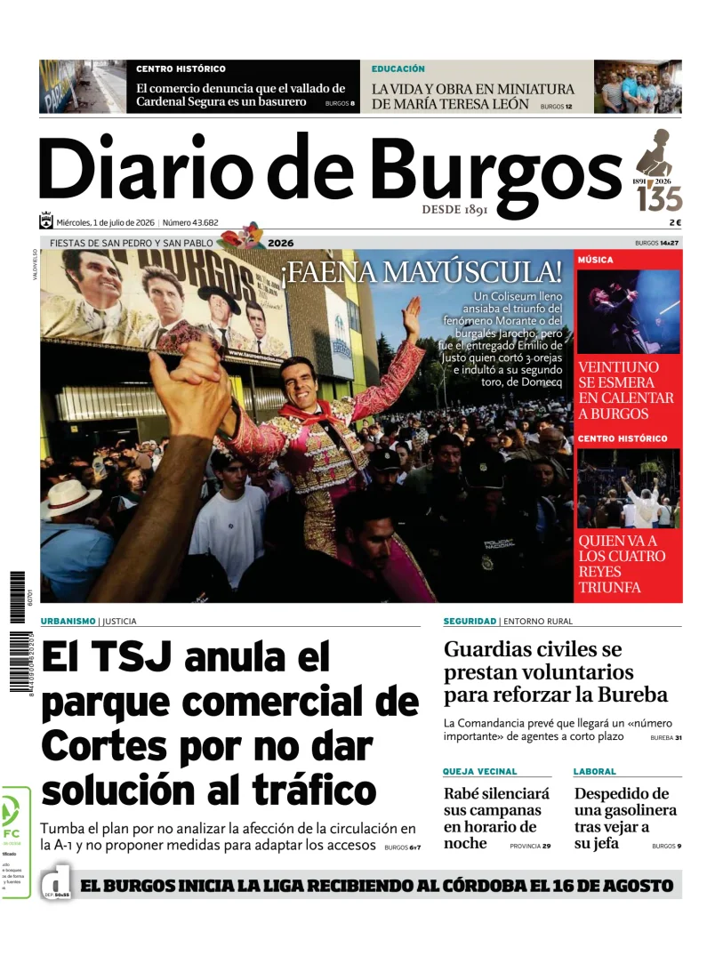 Diario de Burgos — 01/07