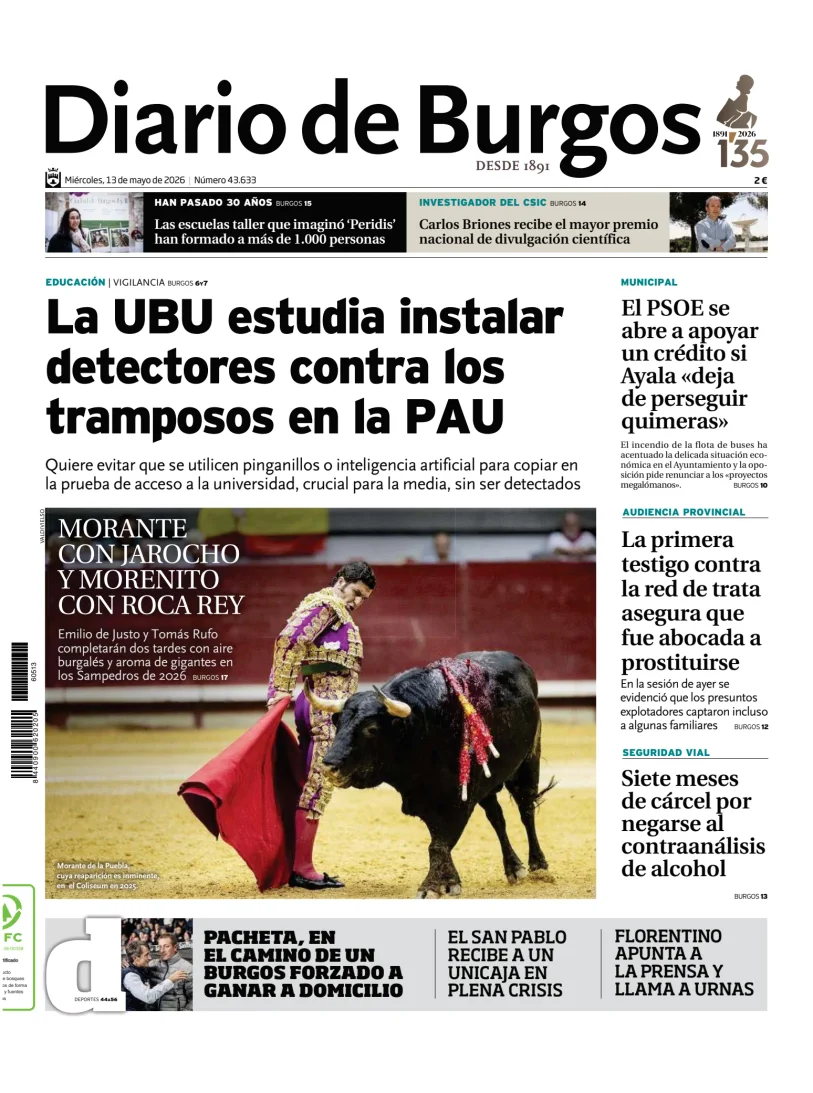 Diario de Burgos — 13/05