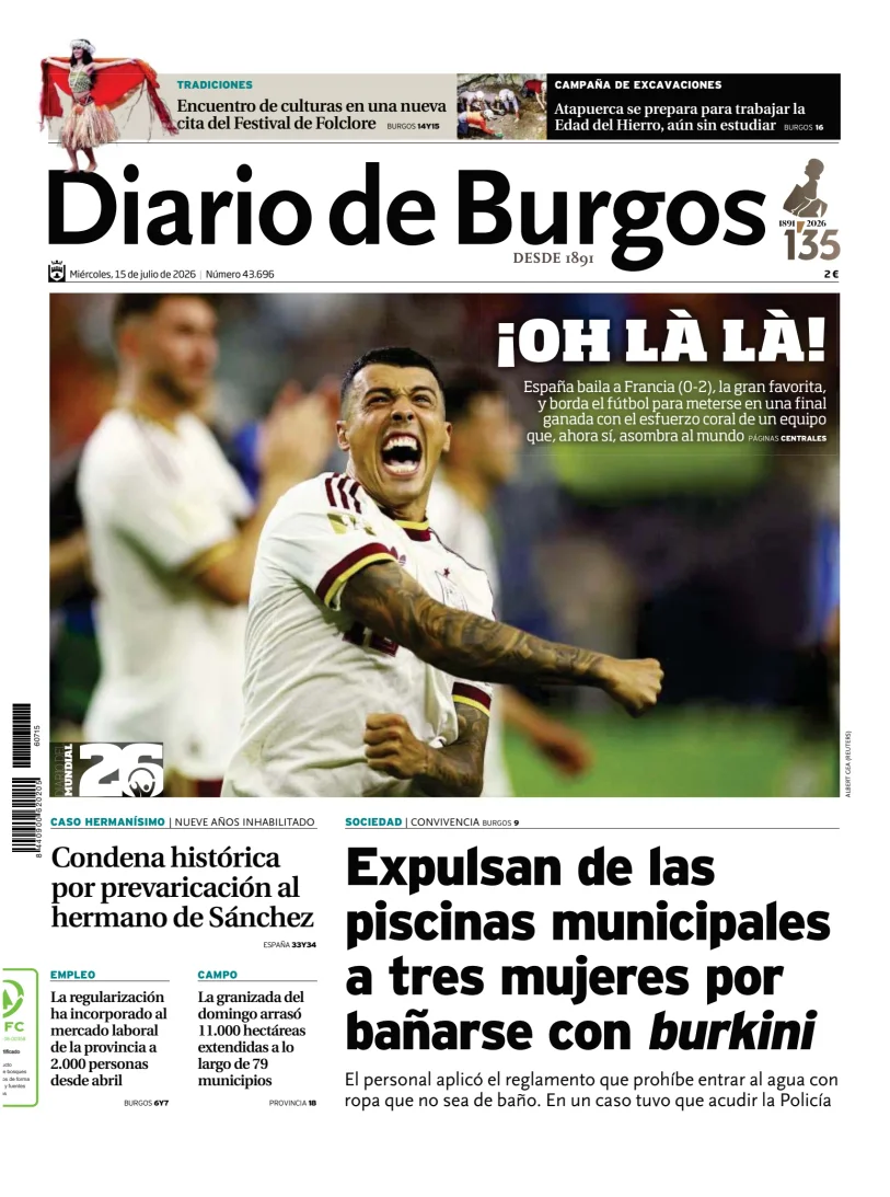 Diario de Burgos — 15/07