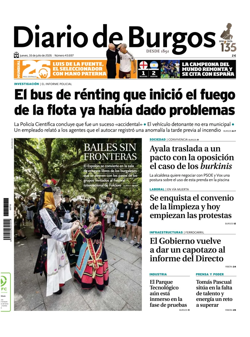 Diario de Burgos — 16/07