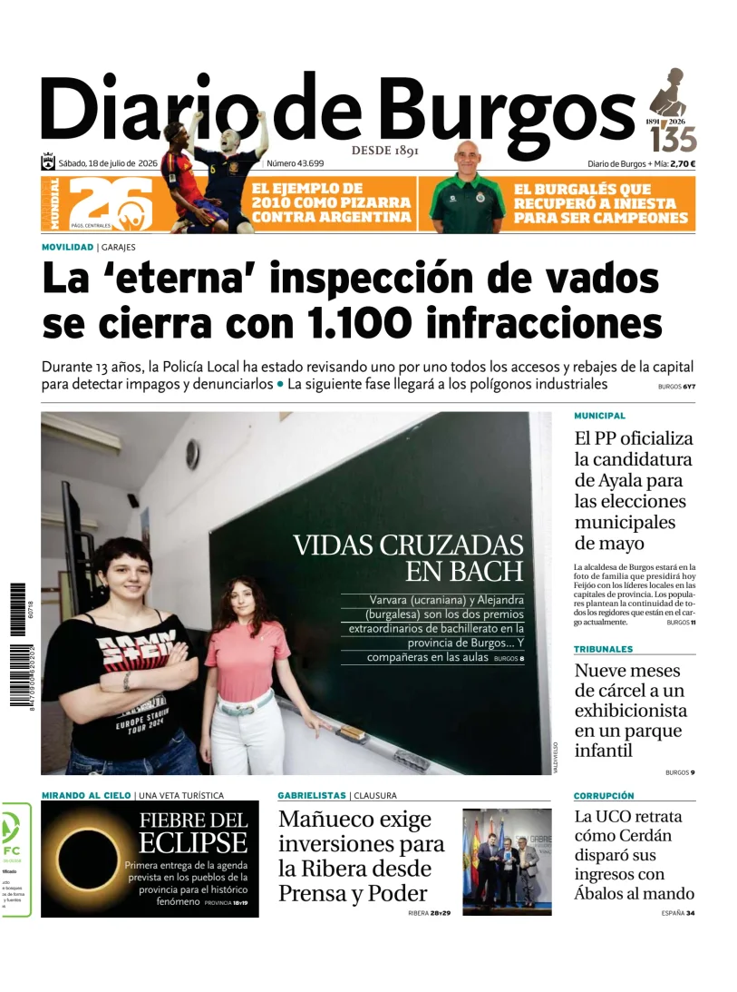 Diario de Burgos — 18/07