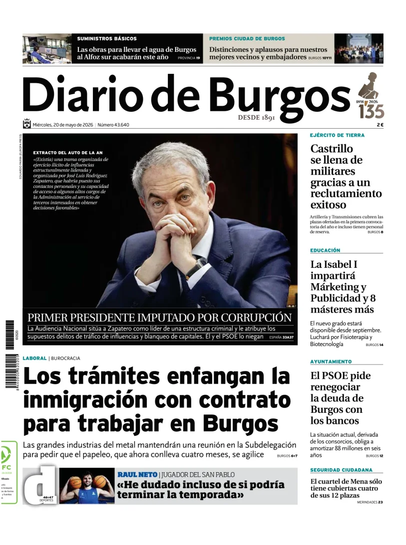 Diario de Burgos — 20/05
