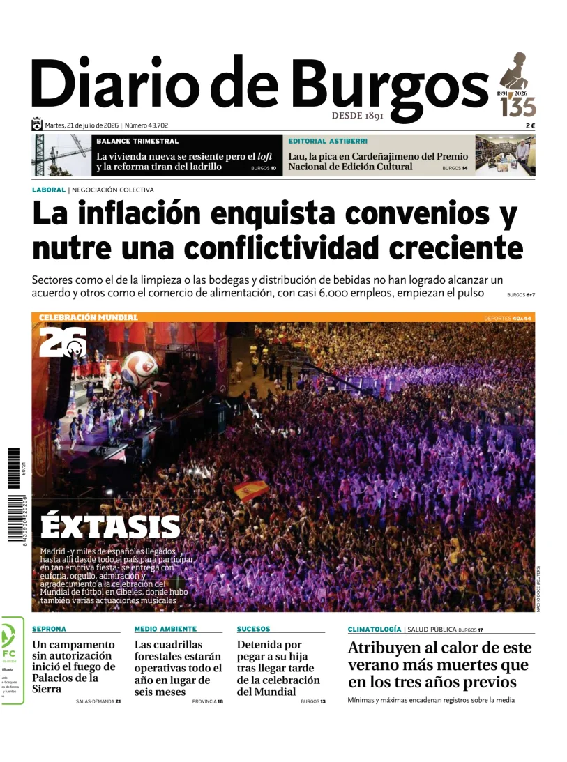 Diario de Burgos — 21/07