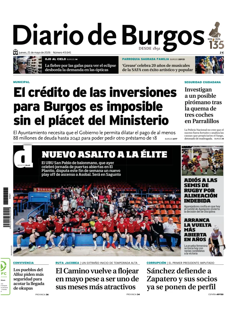 Diario de Burgos — 21/05